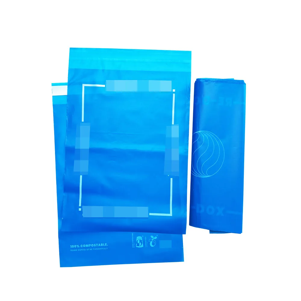 Dark Blue Biodegradable Courier Bags Supplier - OZ Bio Pack 10